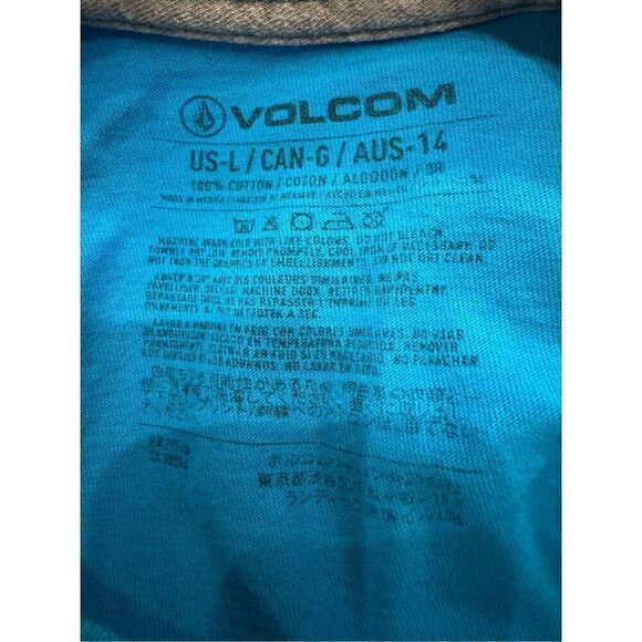 Volcom Stone boys graphic Tee size large - Picture 3 of 4